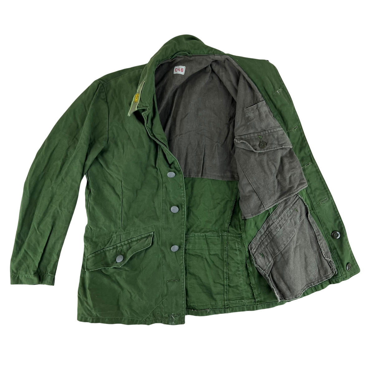 Swedish Army M59 Forest Green Field Jacket - Home Guard - Medium C46
