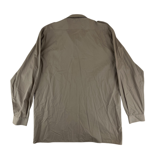 British Army Khaki Long Sleeve Shirt