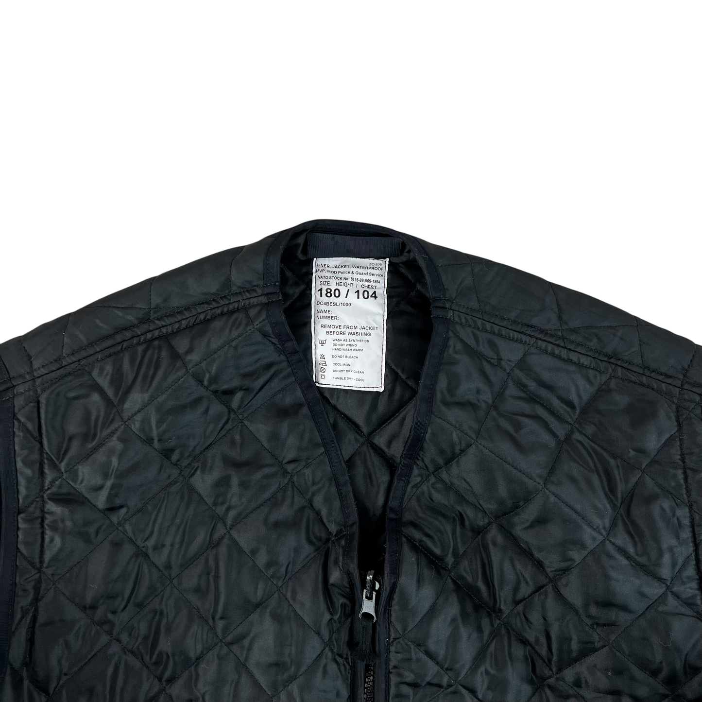 British Police / MoD Guard's Jacket Liner - Large 180/104