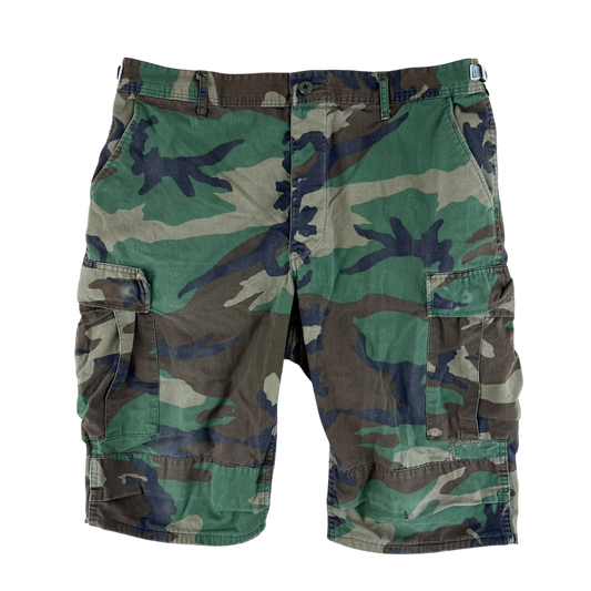 US Army M81 Woodland Camouflage Shorts - W38