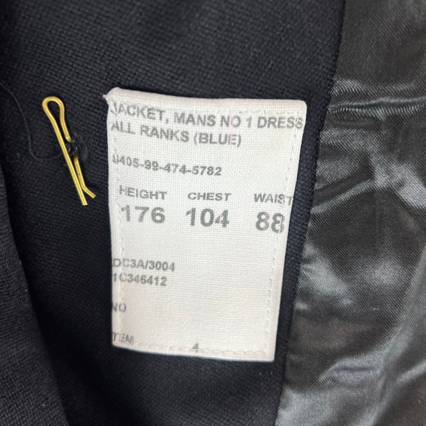 British Army No. 1 Dress Jacket - Royal Engineers - Large 176/104