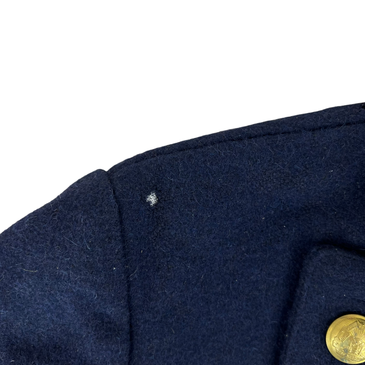 Romanian People's Navy 80s Blue Wool Greatcoat - Medium