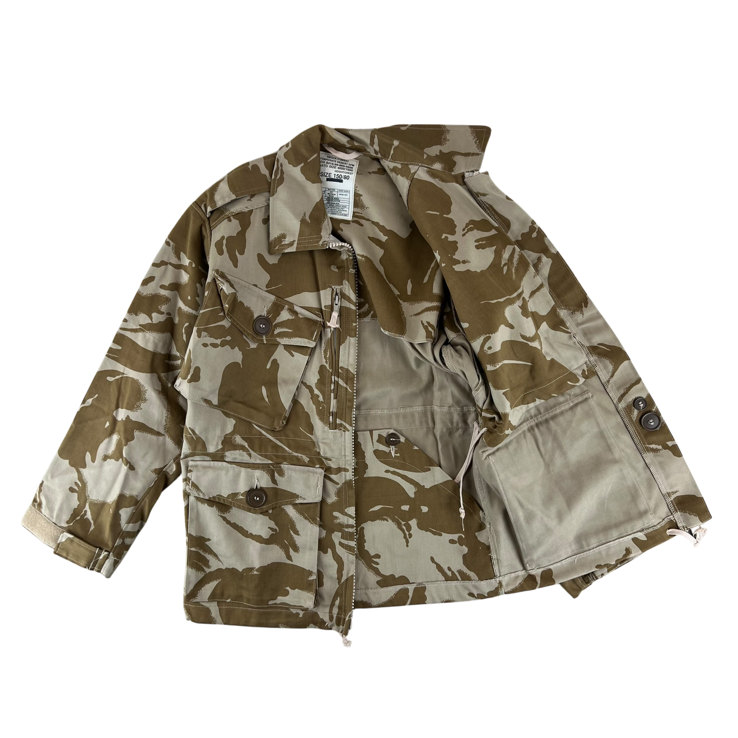 British Army 94 Pattern Desert DPM Camo Combat Smock -