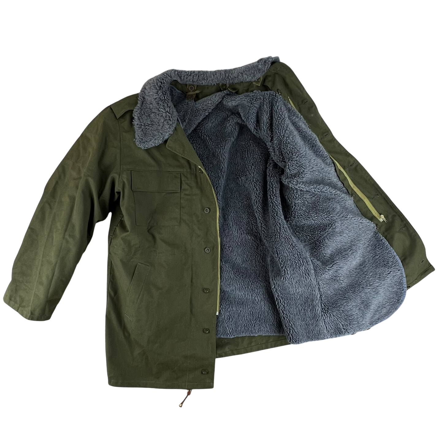Czechoslovak Army M85 Field Parka w/ Thermal Liner - Large 180/112