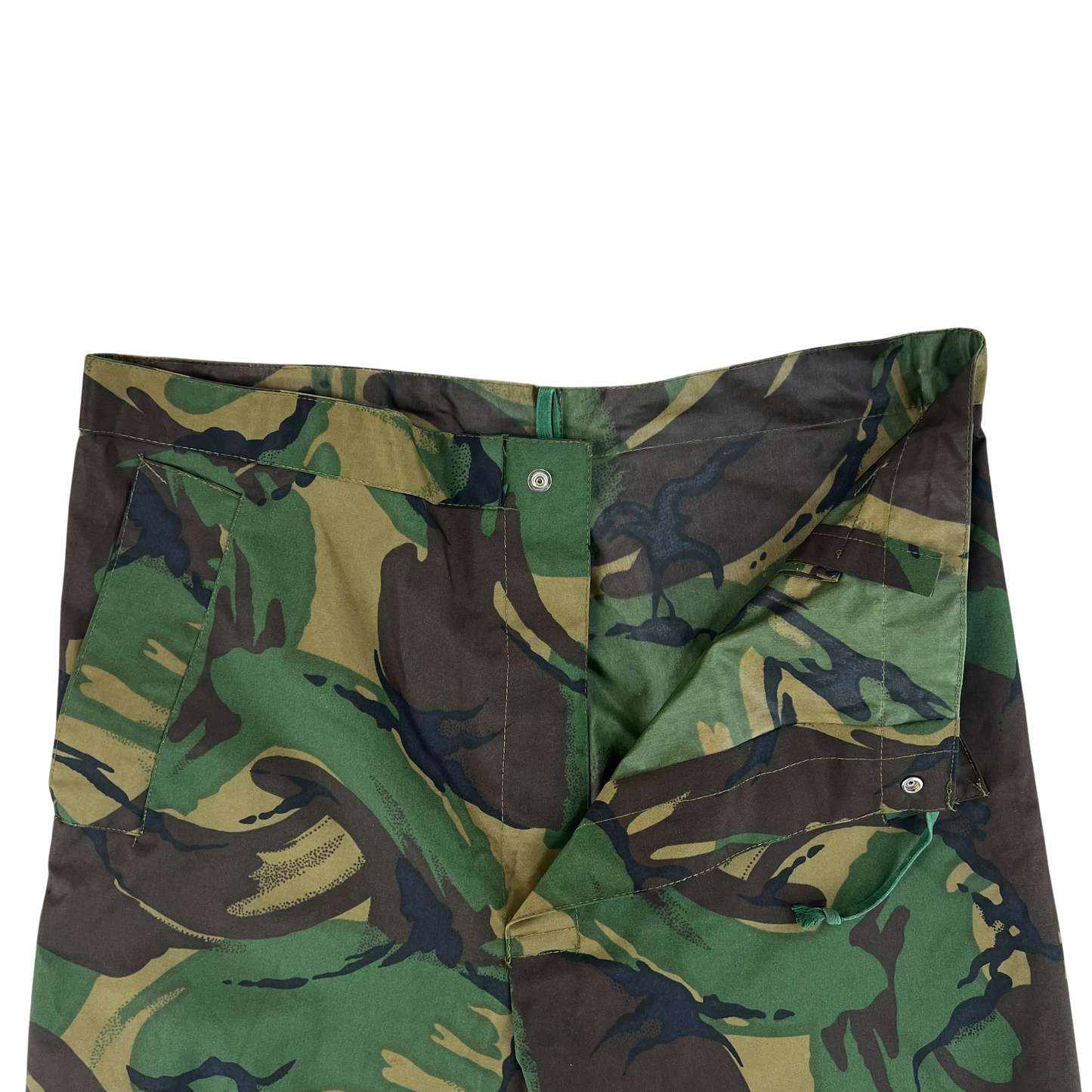 British Army DPM Camouflage Waterproof Trousers - W36 L27