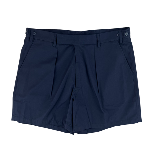 British Army / Tri-Services Navy Blue PTI Shorts - W37