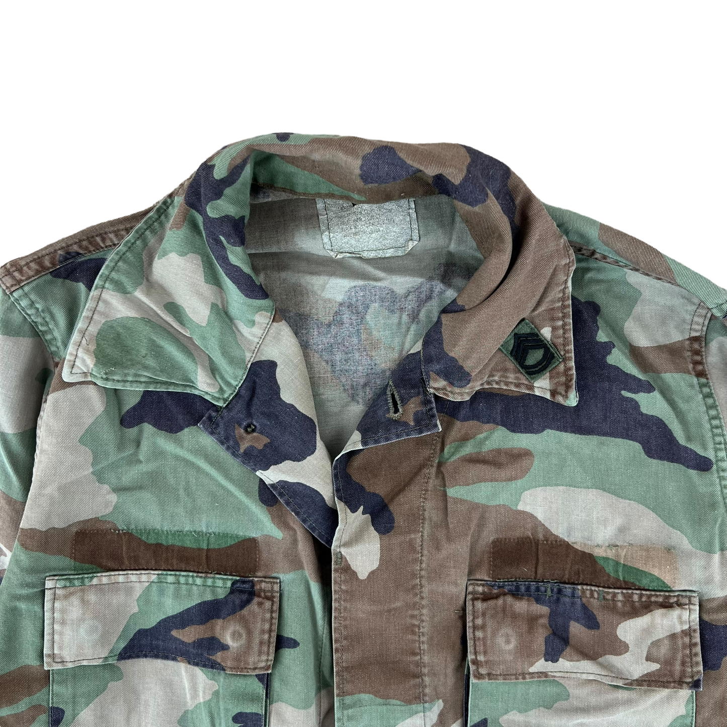 US Army M81 Woodland Camouflage BDU Combat Jacket - Medium