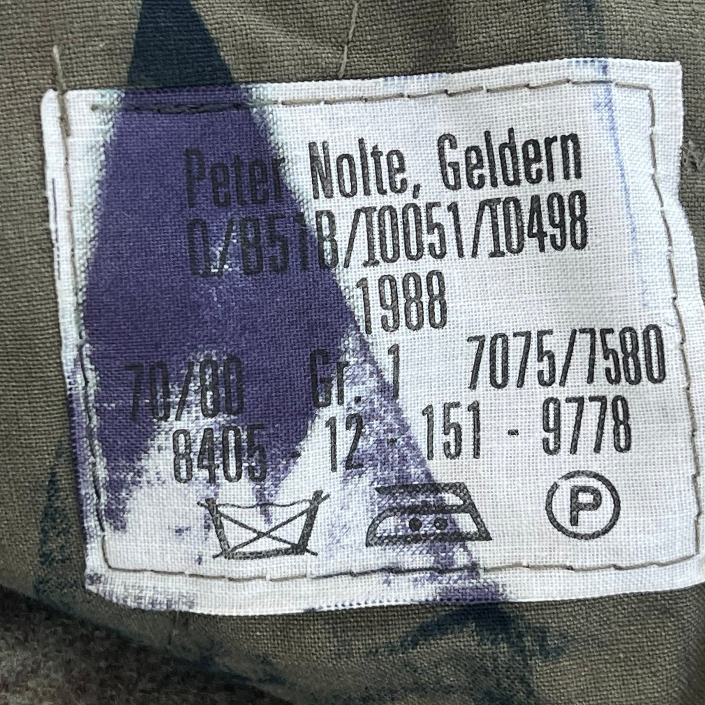 West German Army 80s Green Wool 3/4 Shorts - W31