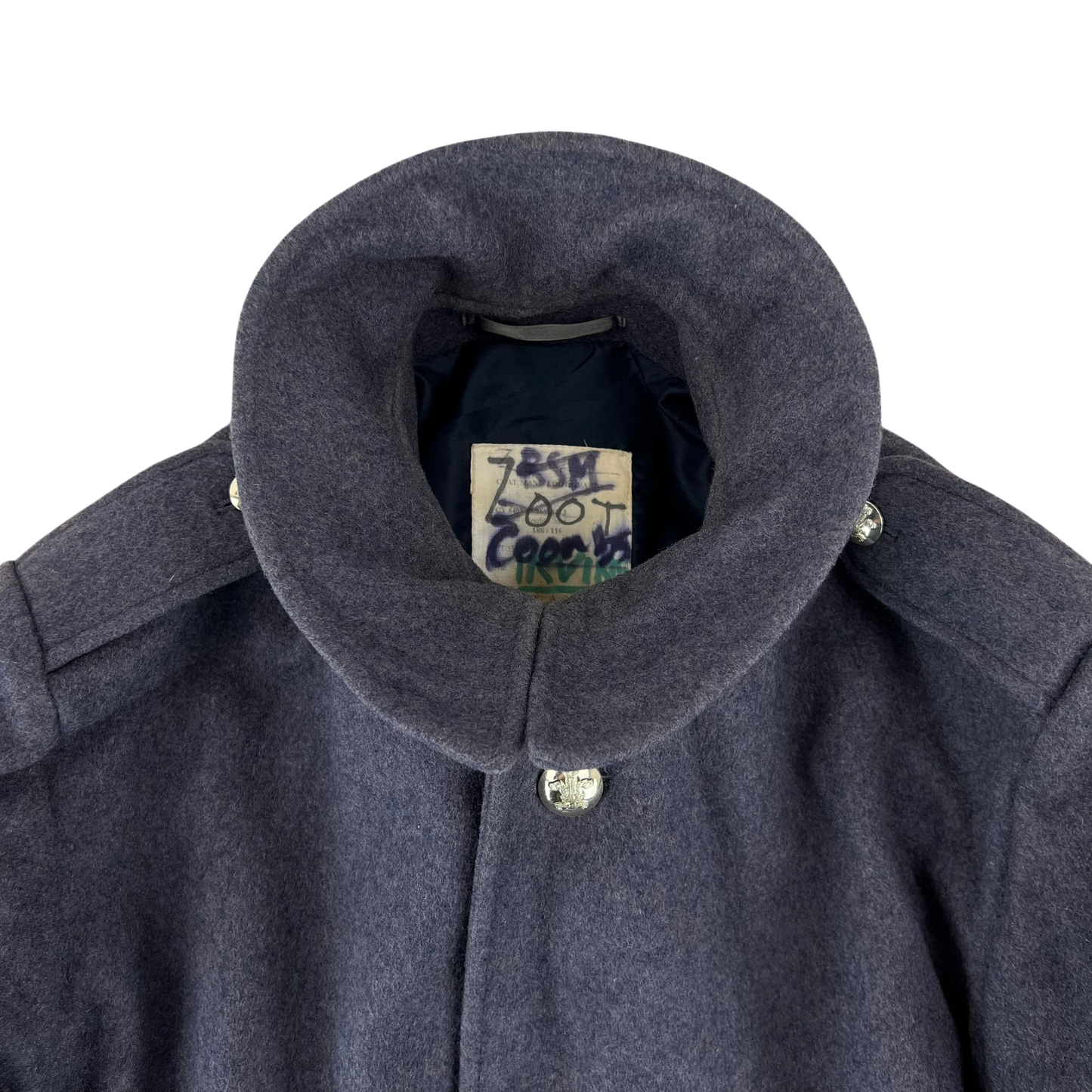 British Army Footguards Wool Greatcoat - Royal Regiment of Wales - X Large 188/116