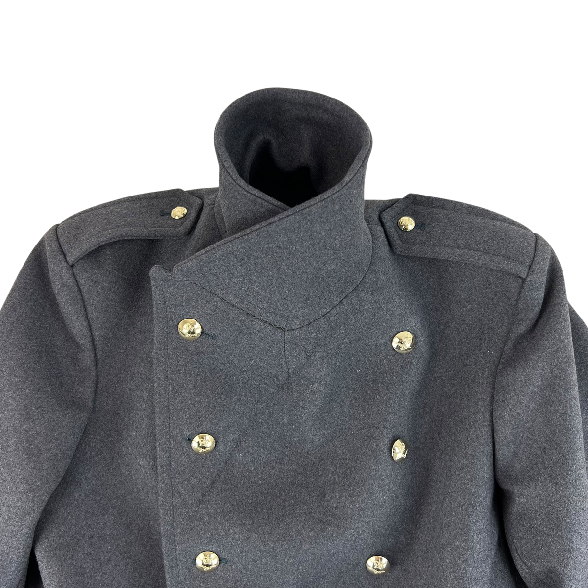 British RAF Officer's & WO's Blue Grey Wool Greatcoat - Large 176/108