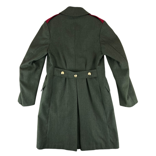Irish Army 1980's Moss Green Greatcoat - Medium