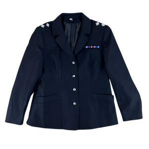 British Police Women's Black Dress Jacket - Medium