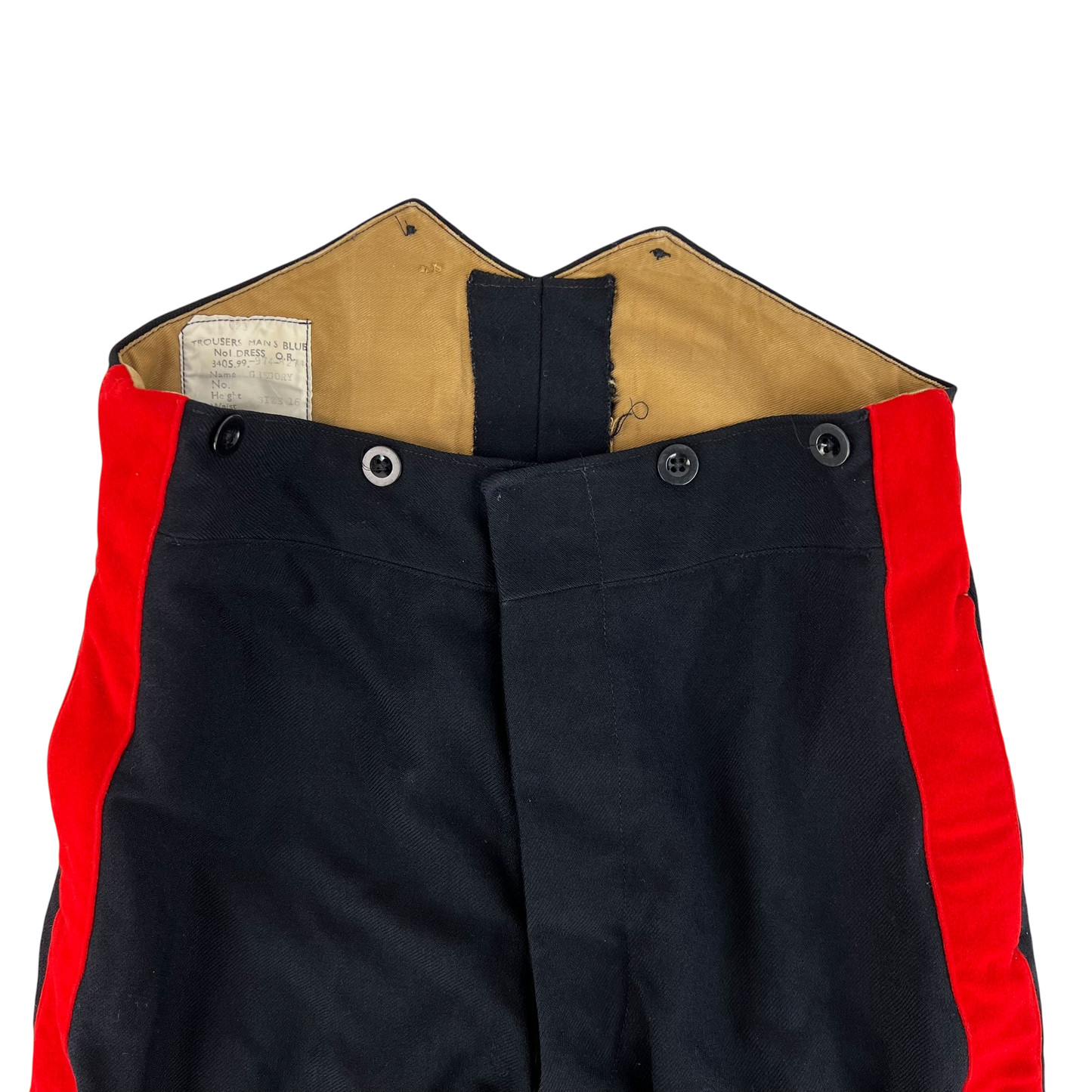 British Army 60s Footguards No 1 Blues Dress Trousers - W31 L30