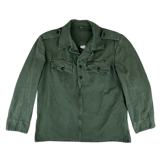 Bulgarian People's Army Olive Green Cossack Shirt - Medium