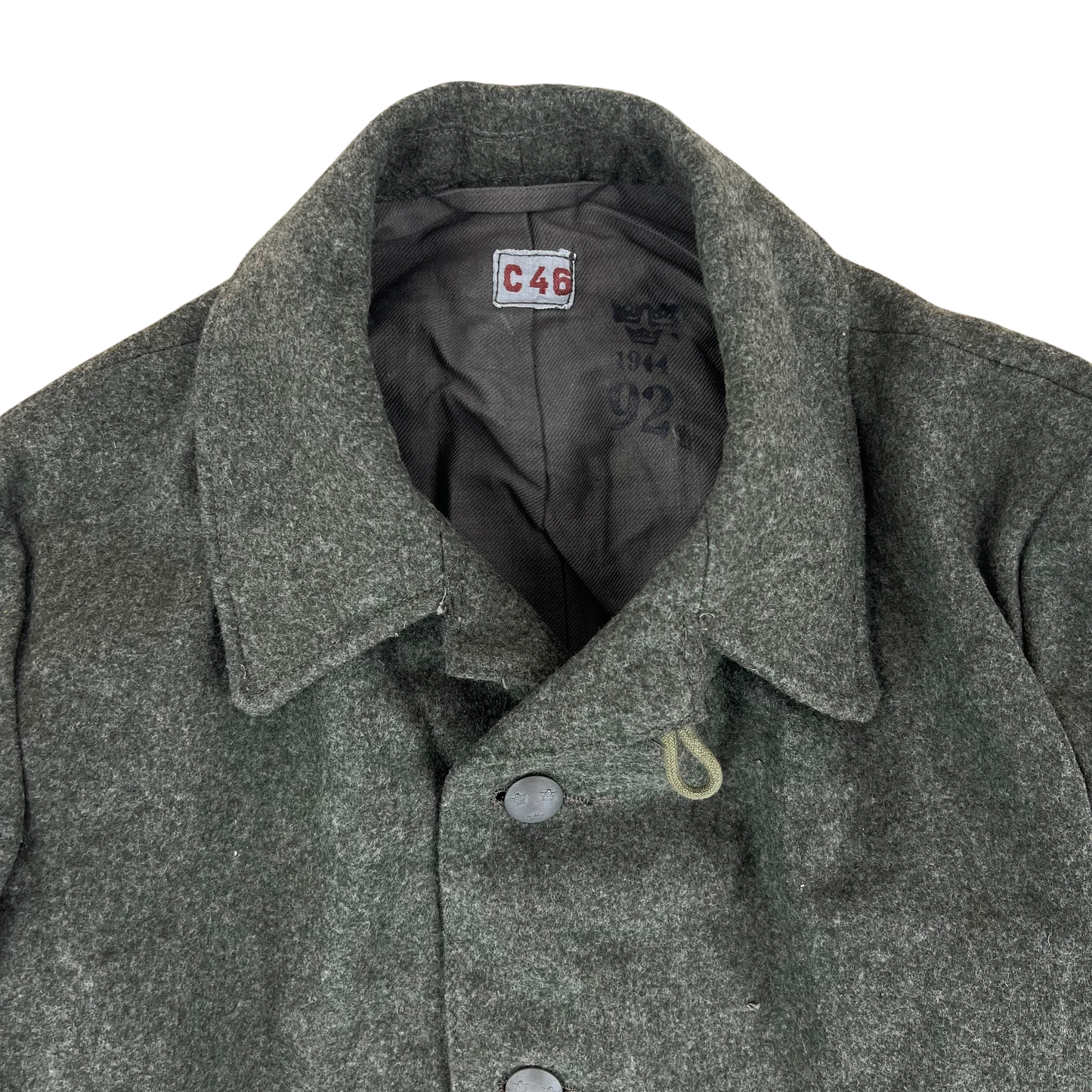 Swedish Army WW2 M39 Wool Jacket 1944 - Medium