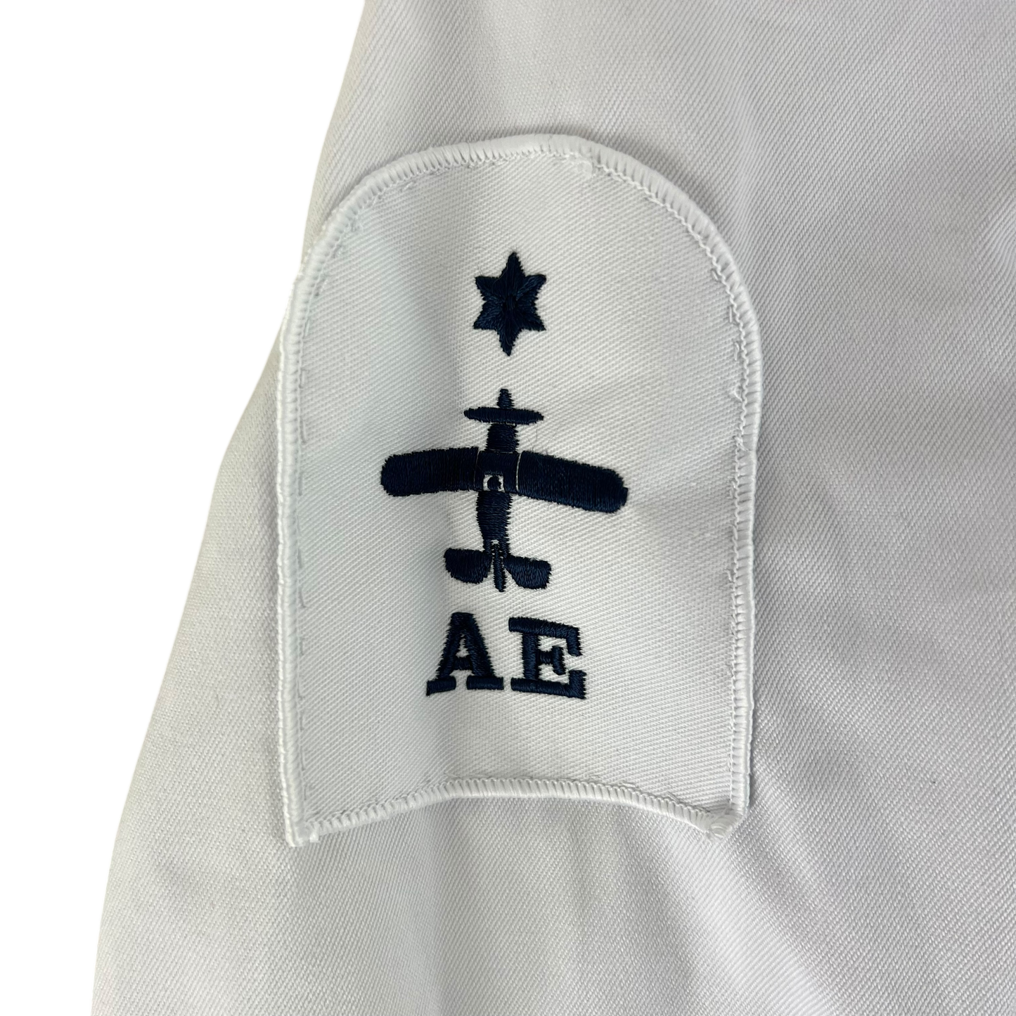 British Royal Navy Class II White Jumper Sailor's Top - Medium 182/96