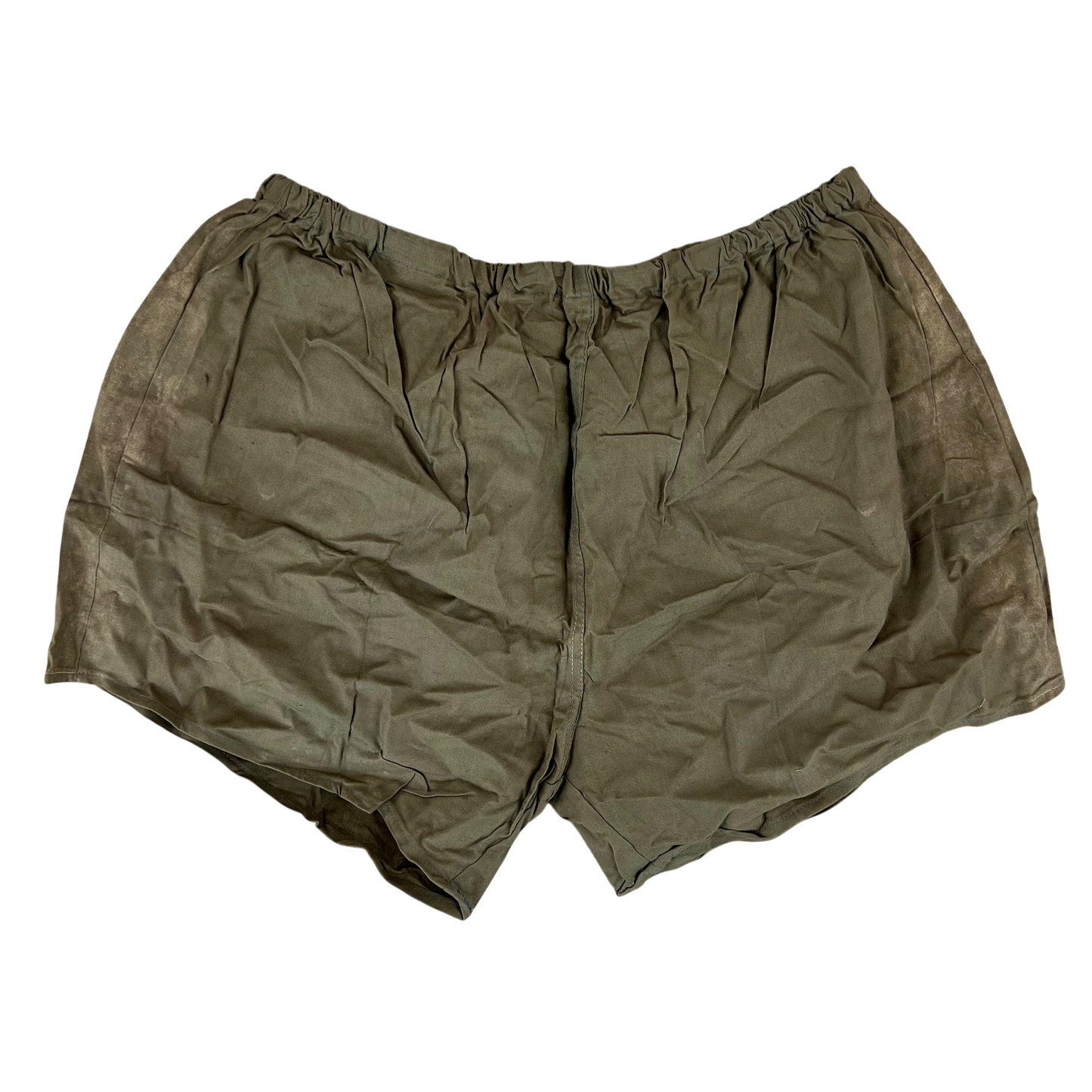 Czechoslovak Army 70's Khaki PTI Shorts - Small