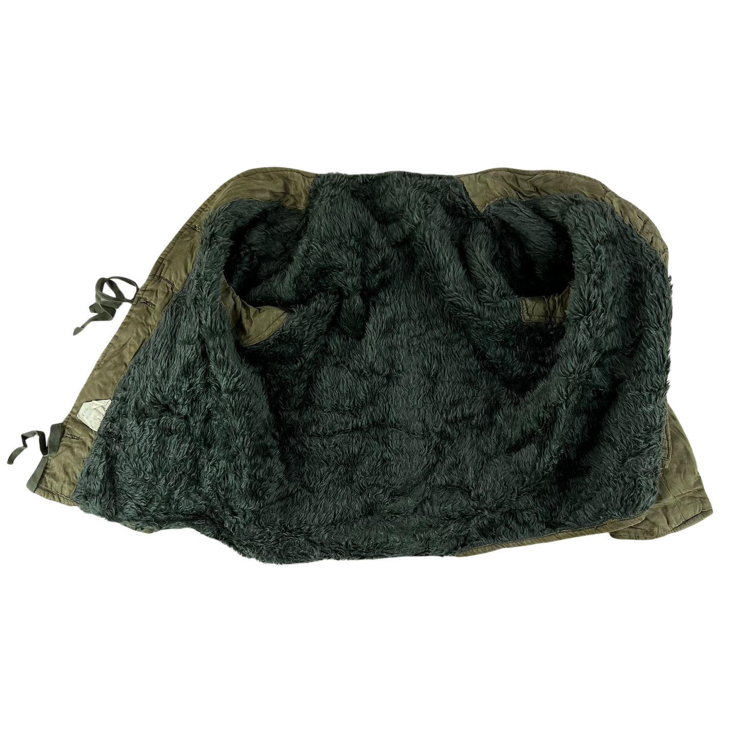 Greek Army M65 Faux Fur Jacket Liner - Medium
