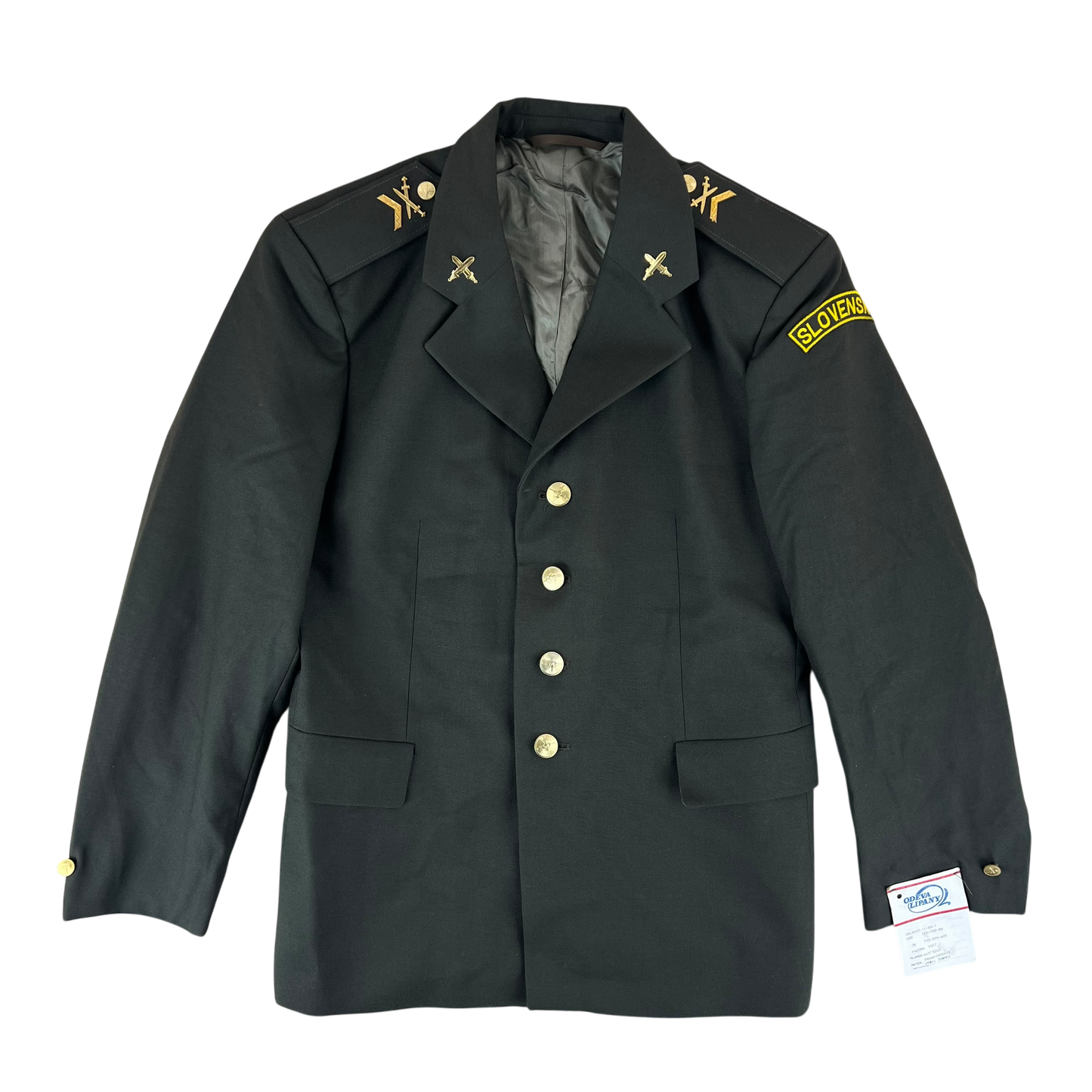 Slovak Army M97 Olive Green Dress Jacket - Medium