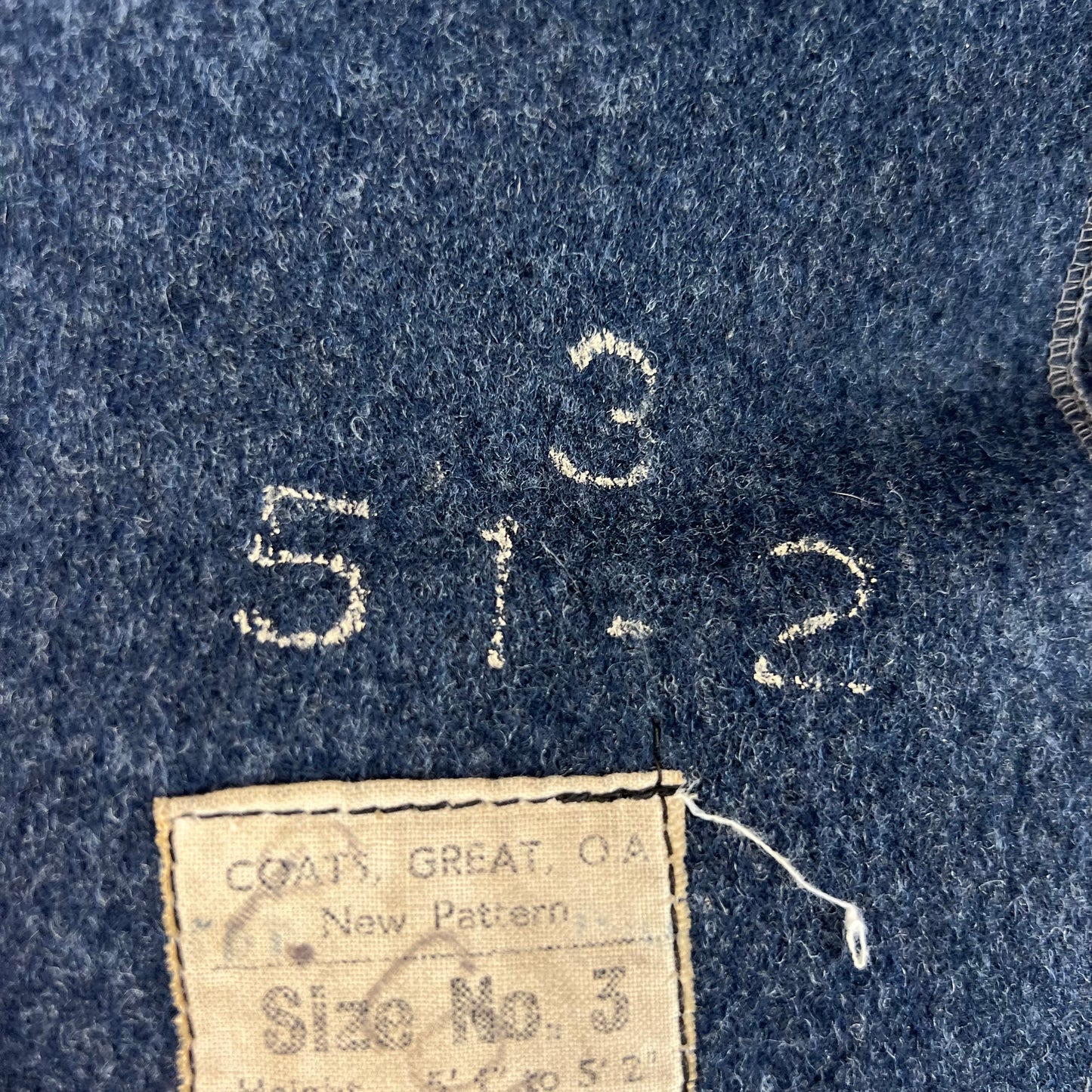 British RAF 50's New Pattern Wool Greatcoat - ATC - Small