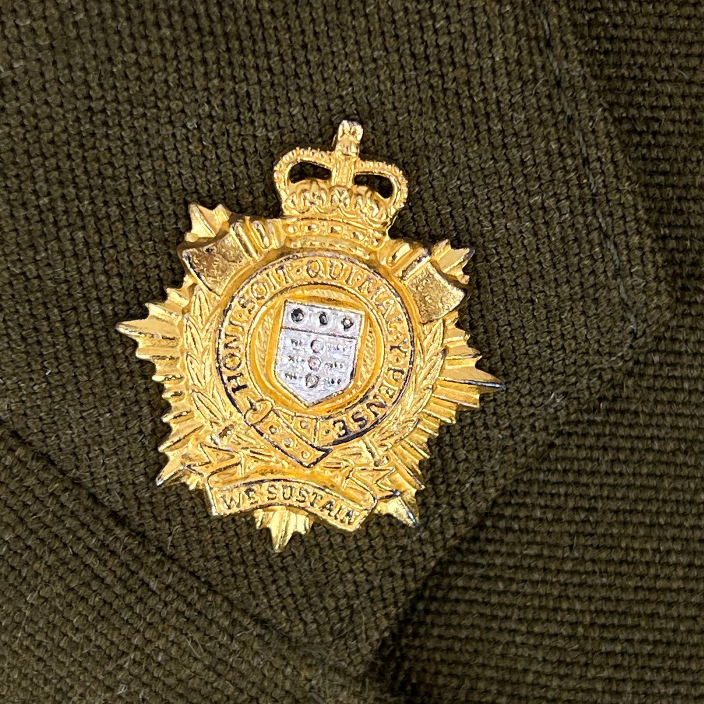 British Army 1980 Pattern No. 2 Olive Green Dress Jacket - RLC - Medium 170/100