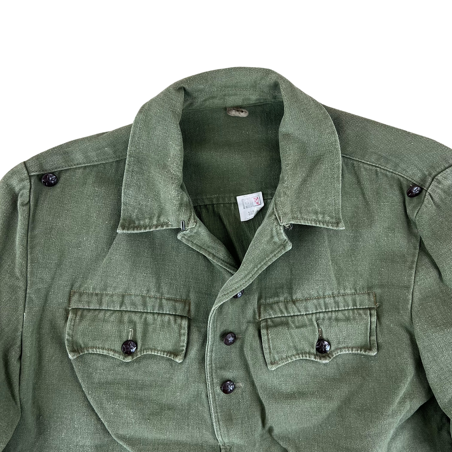 Bulgarian People's Army Olive Green Cossack Shirt -