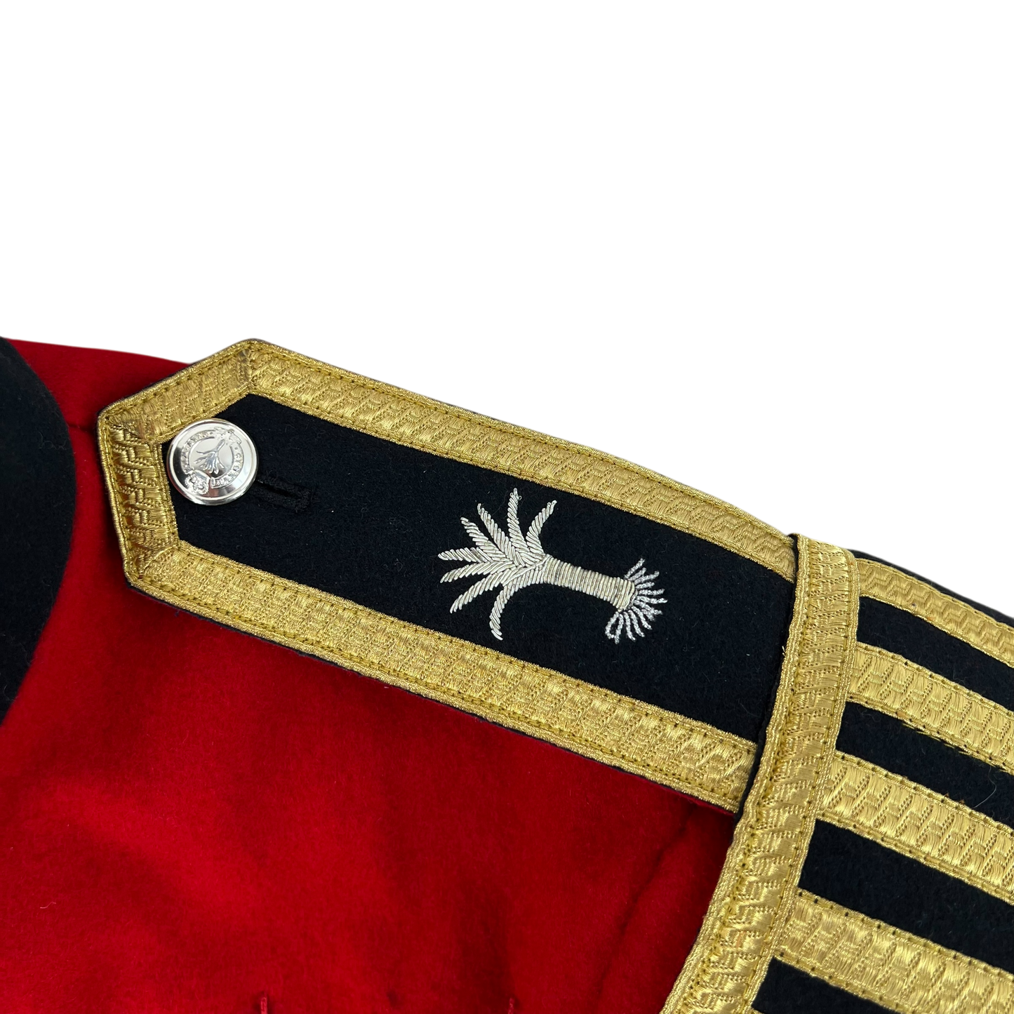 British Army CQMS & Sergeants Bandsman's Tunic Jacket w/ Wings - Welsh Guards - Medium