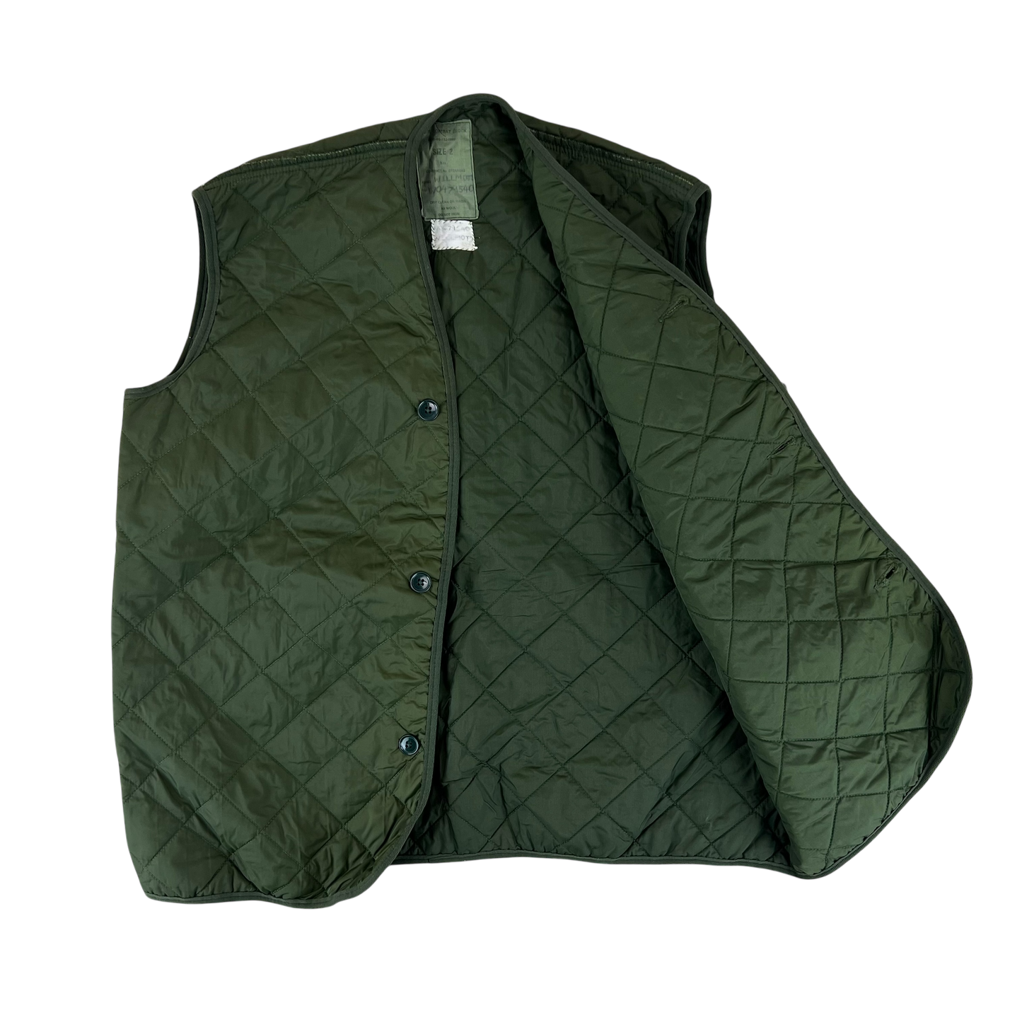 British Army Cold Weather Jacket Gilet Liner - Large SIZE 2