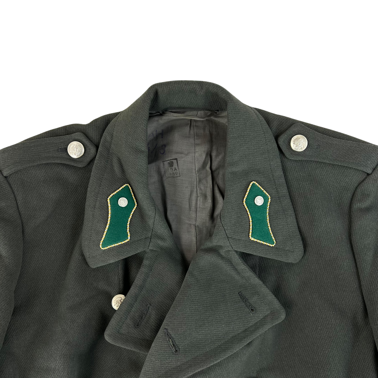 Austrian Army 60's Officer's Greatcoat Field Grey - Large