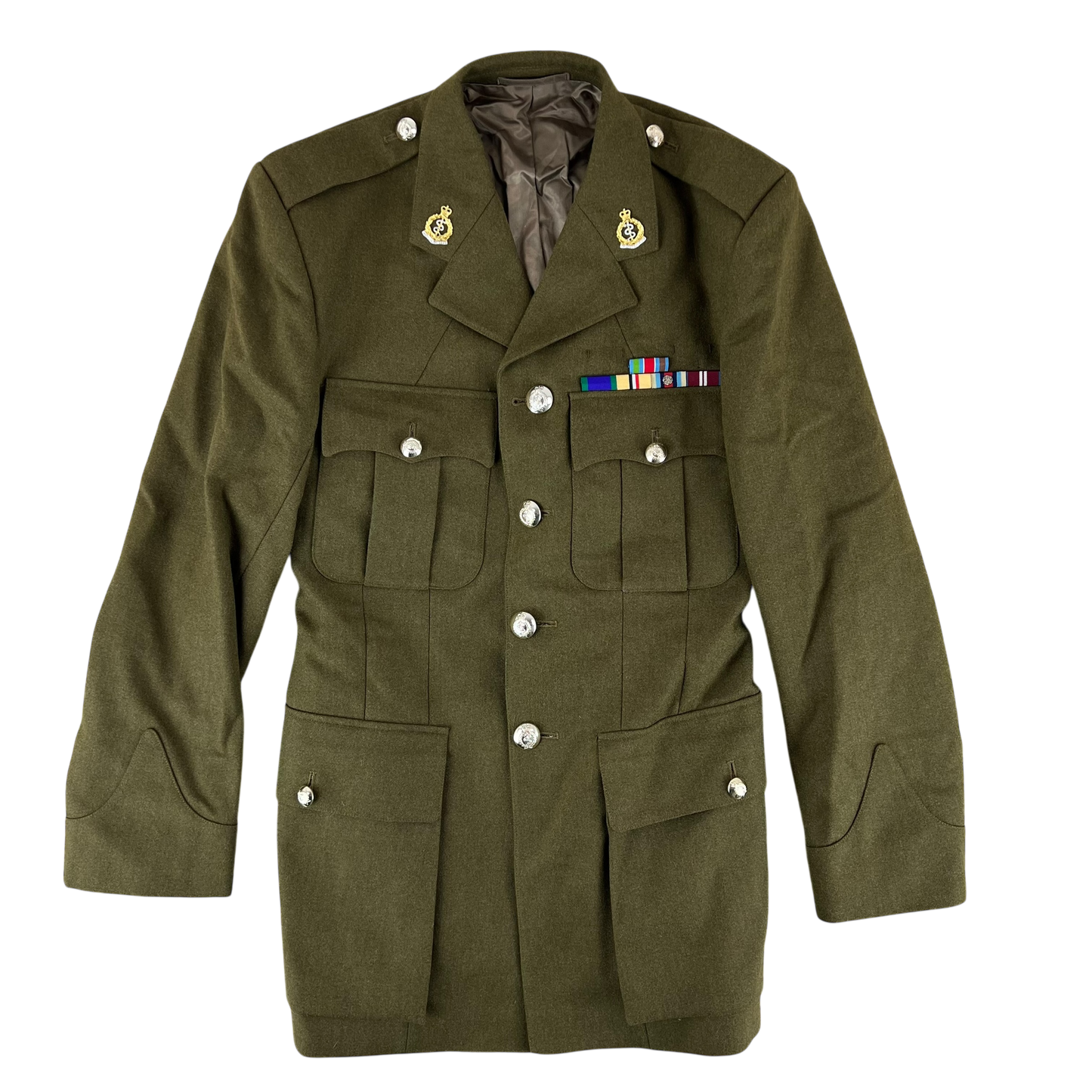 British Army No. 2 Khaki Green Dress Jacket - Medical Corps - Medium