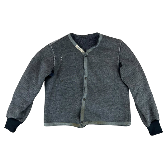 Czechoslovak Army Faux Fur Jacket Liner Cardigan M85 - X Large