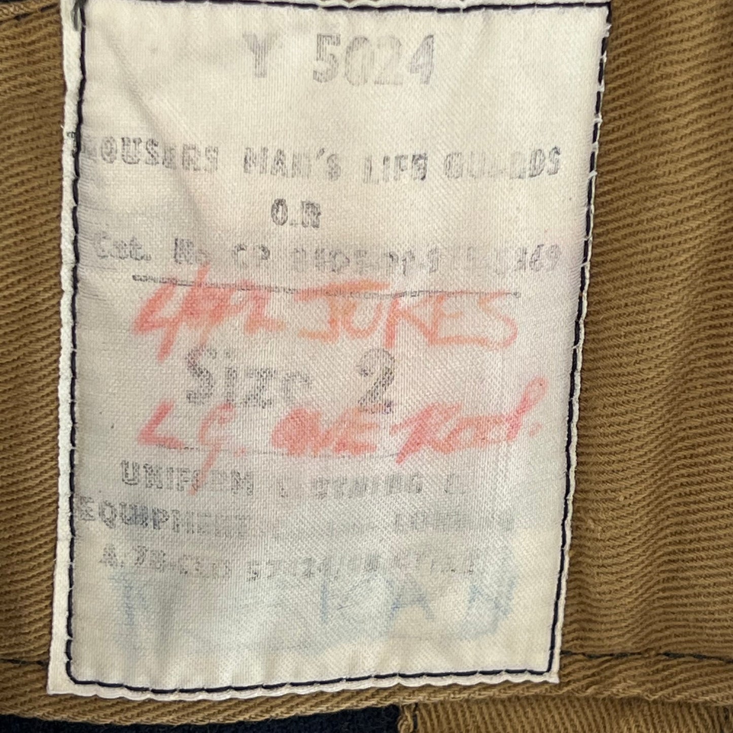 British Army 1960's Life Guards O. R. No 1 Blues Dress Cavalry Trousers - W32 L29