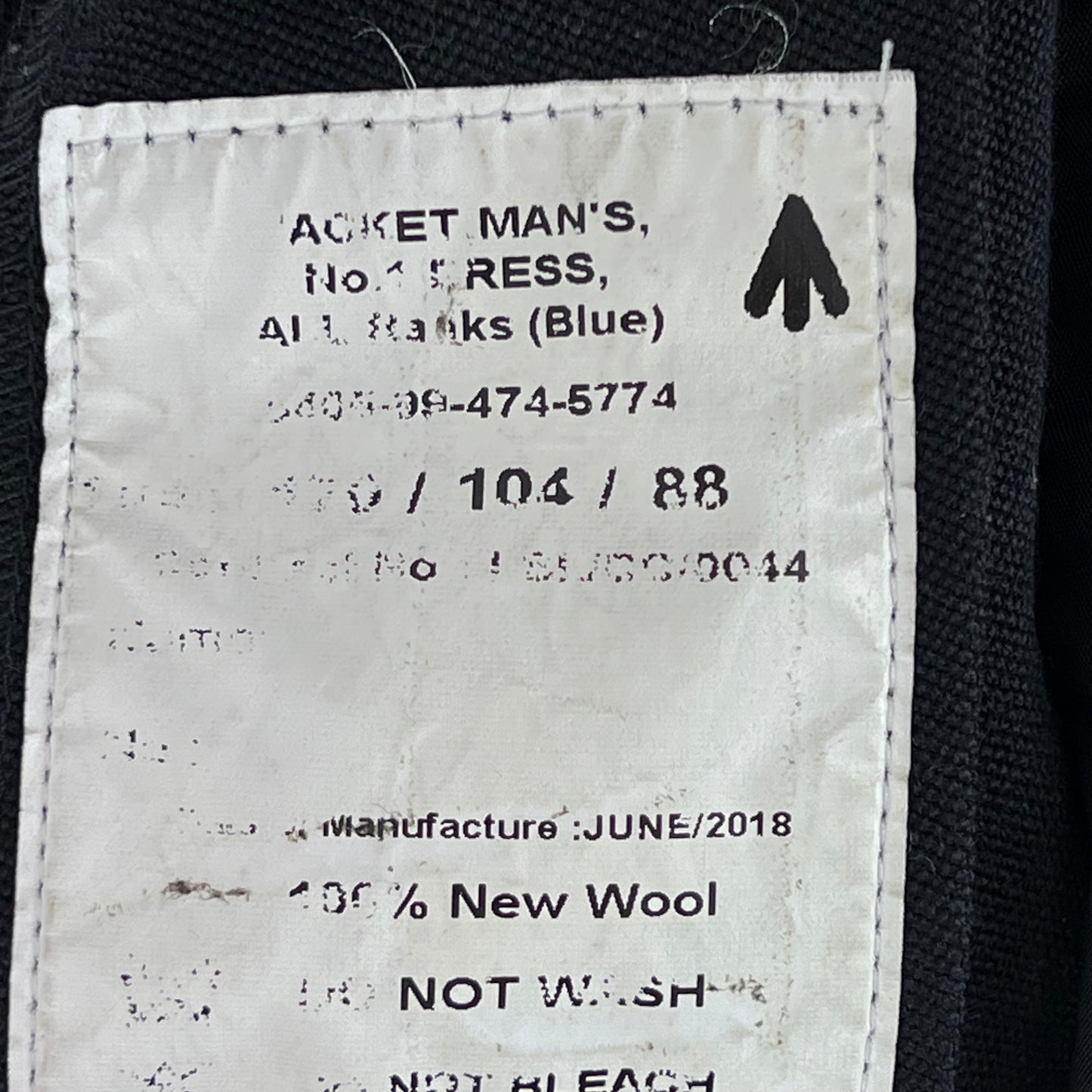 British Army No. 1 Dress Jacket - Queen's Royal Gurkha Engineers - Medium 170/104