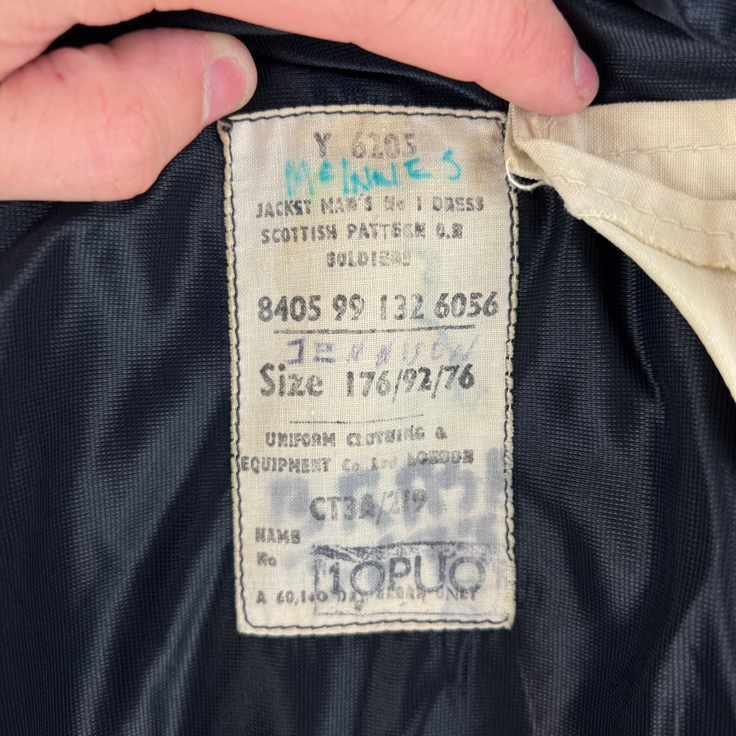 British Army Scottish No 1 Dress Piper's Jacket - Medium 176/92