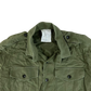 British Army Mens Olive Green Cotton Shirt Long Sleeve - Medium