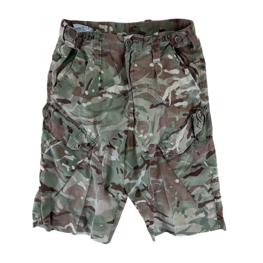 British Army MTP Camouflage Field Tailored Combat Shorts - W32