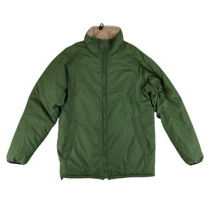 British Army Reversible Thermal Olive Green / Tan Quilted Jacket - Medium