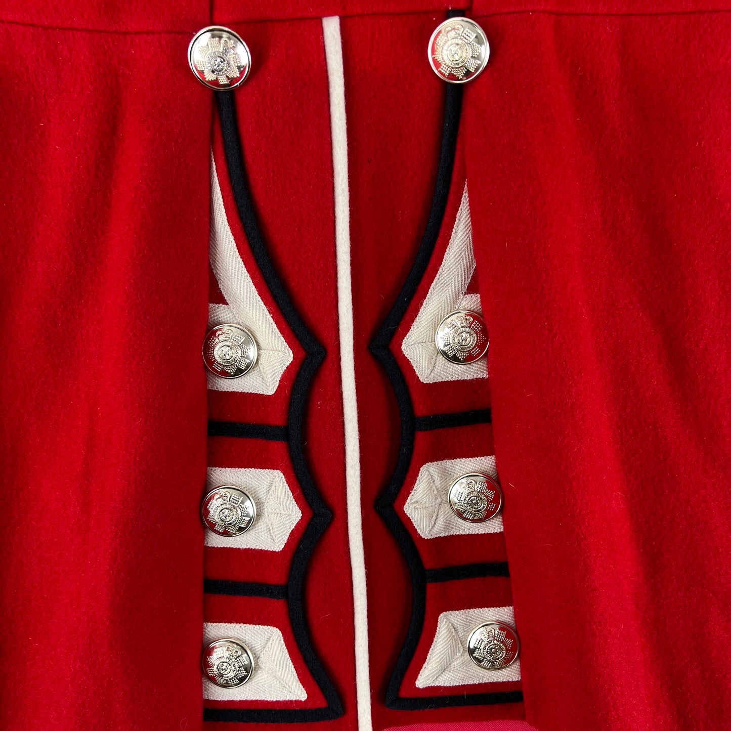 British Army Footguard's Jacket R & F Musician's - Scots Guards - Medium