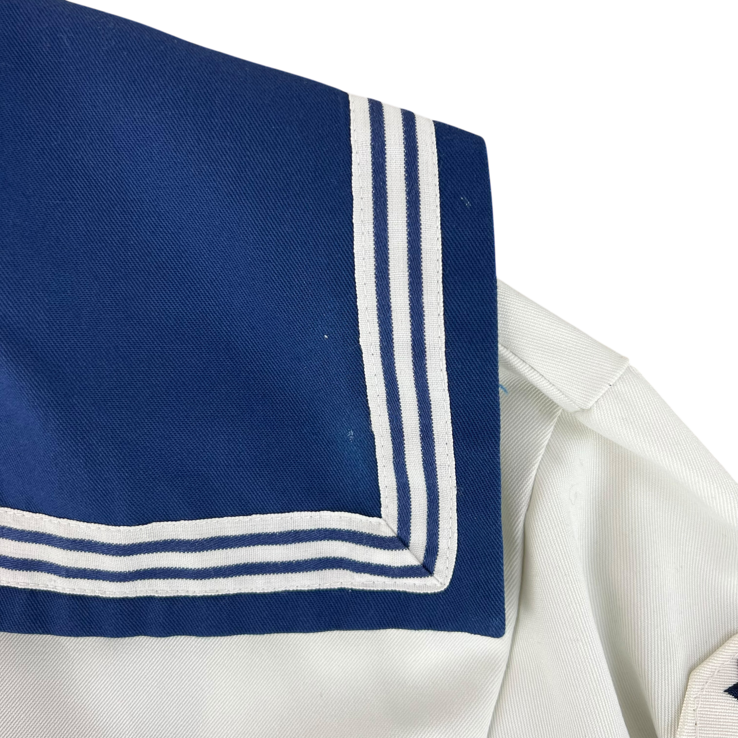 British Royal Navy Class II White Jumper Sailor's Top - X Large 188/124