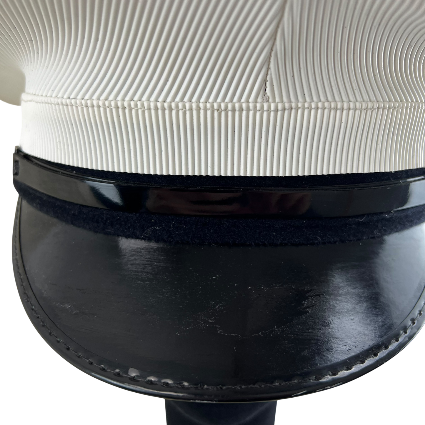 British Royal Navy Officer's Peaked Dress Cap - Medium 57cm