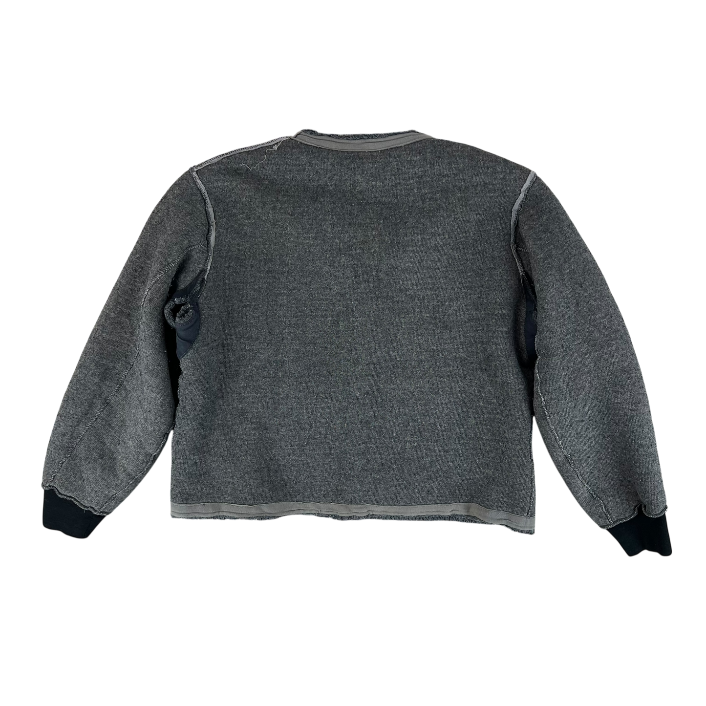 Czechoslovak Army Faux Fur Jacket Liner Cardigan M85 - Large