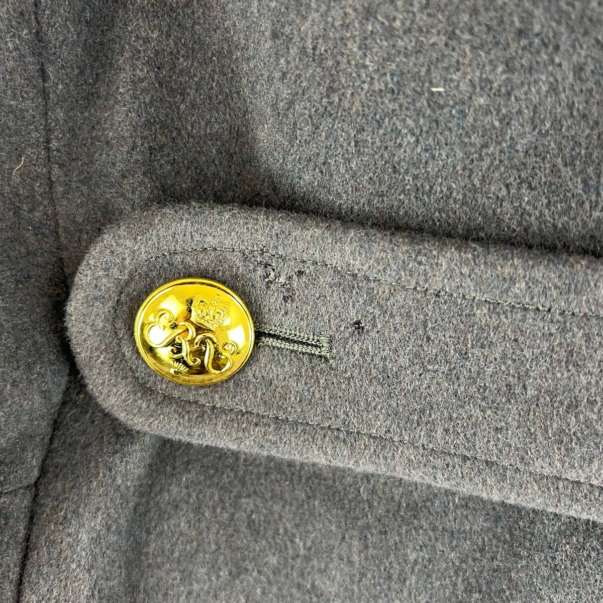 British Army Officer's Double Breasted Wool Greatcoat - Grenadier Guards - Medium
