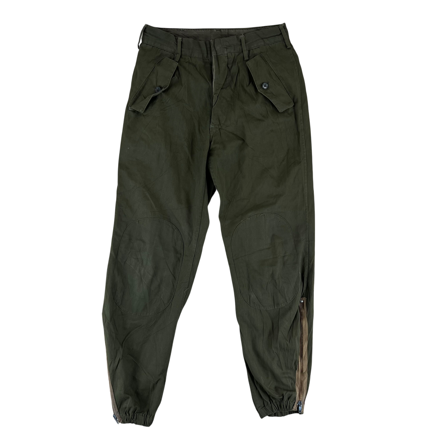 Italian Army Olive Drab Roma 75 Trousers - W27 L28