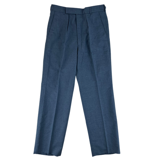British RAF 72 Pattern Lightweight Blue-Grey Dress Trousers - W31 L31