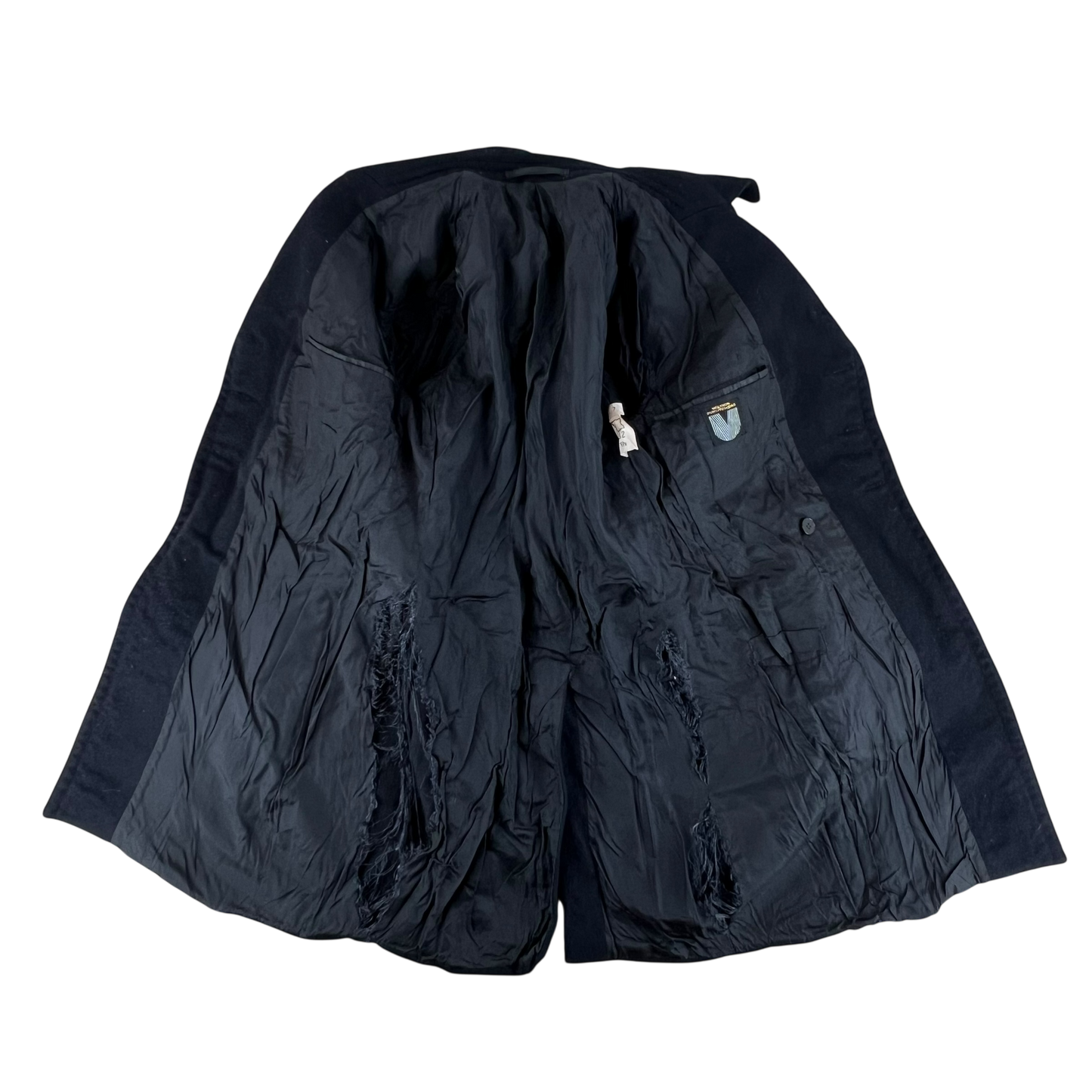 Finnish Navy M65 Wool Blend Greatcoat - Medium