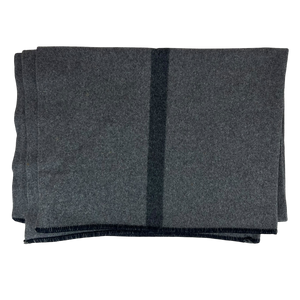 Romanian Army Grey Wool Blanket