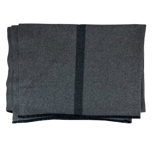 Romanian Army Grey Wool Blanket