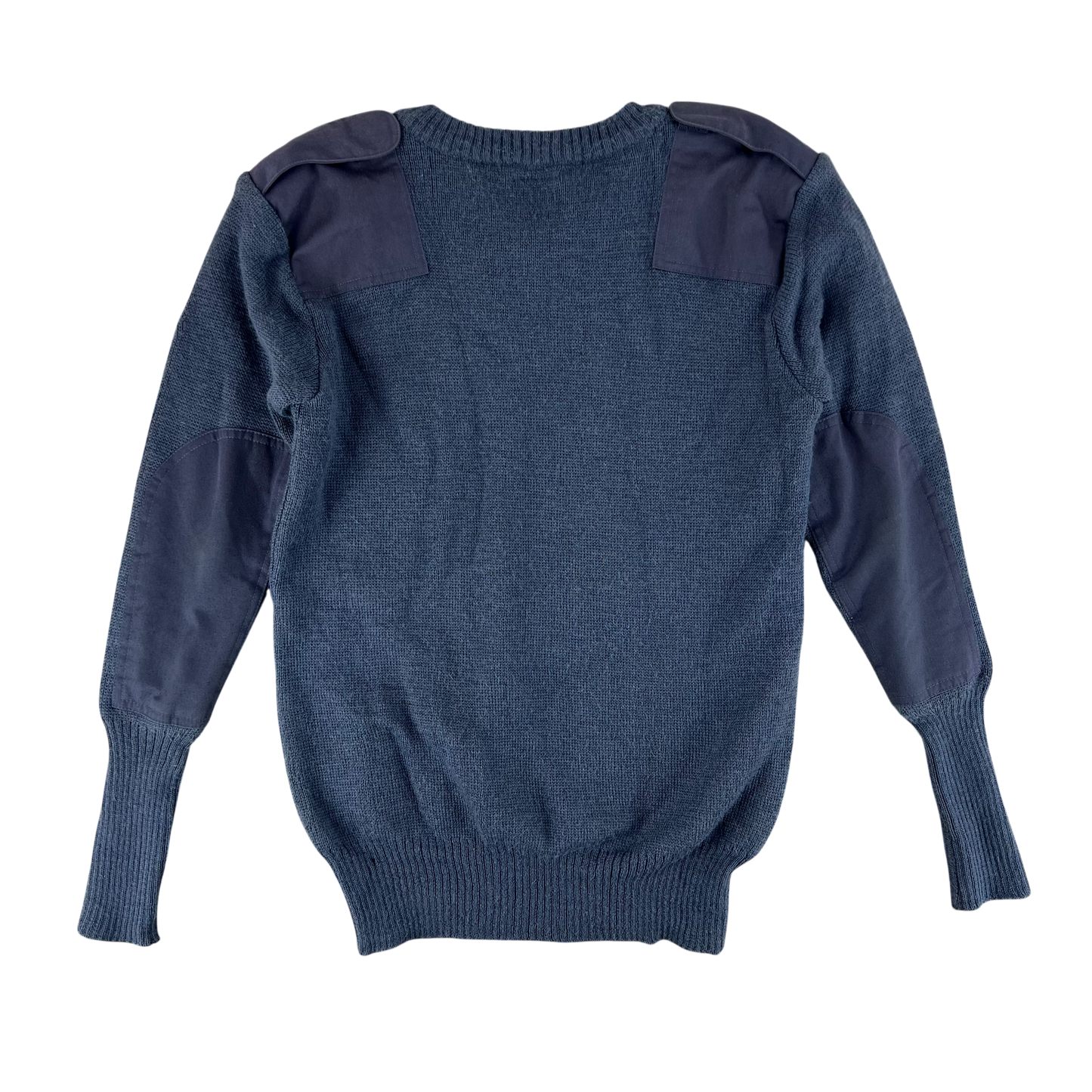 British RAF Wool V Neck Pullover Jersey Jumper - Large 106cm