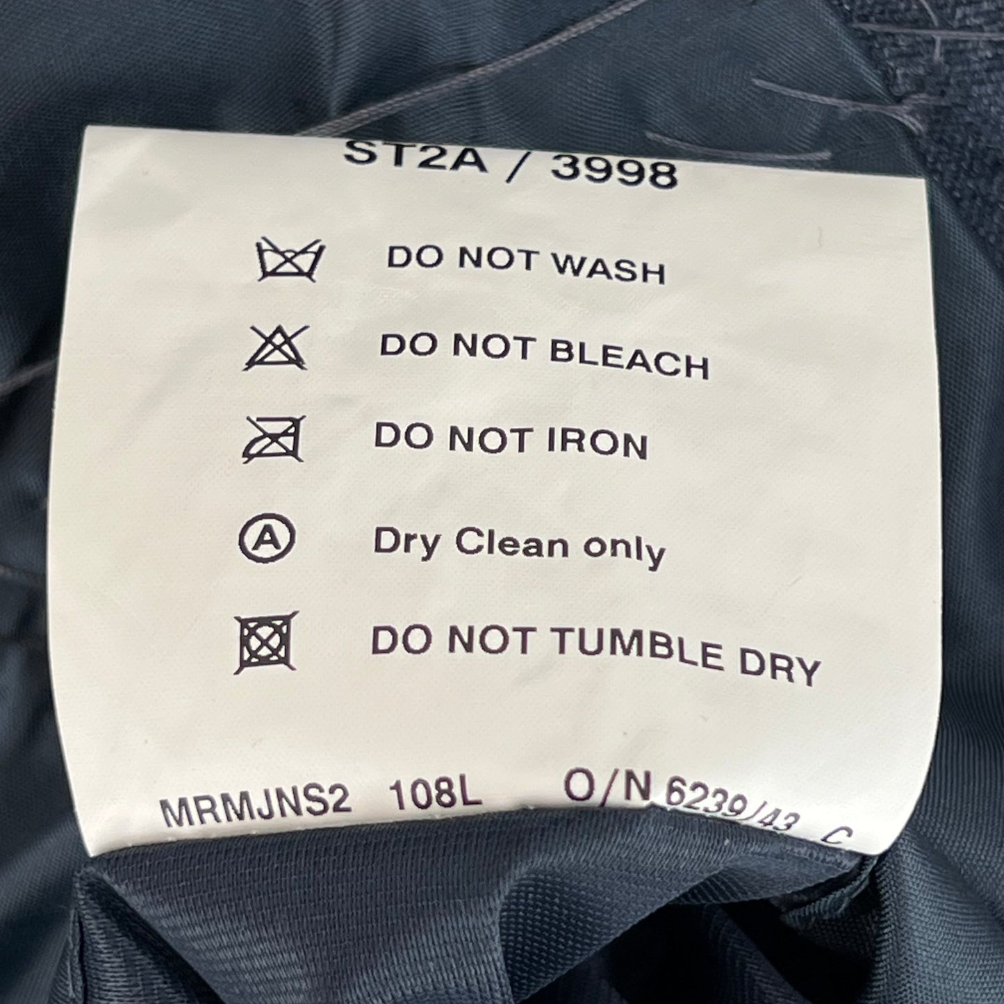 British Royal Air Force No. 1 Dress Jacket w/ Belt - Large 108L