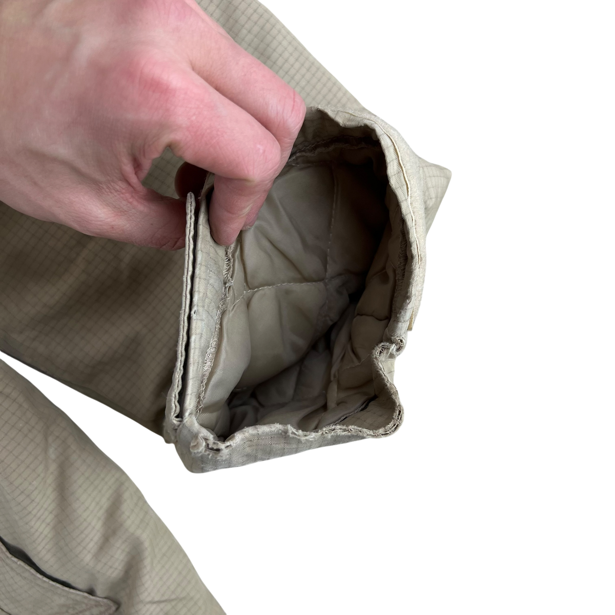 Romanian Army Tan Thermal Ripstop Parka Coat - Large